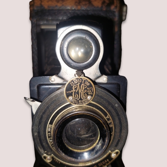Kodak No.2-C Junior 130 Autographic Film Roll Rare Antique Fold Camera 1916-1927 - Picture 4 of 8